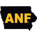 IOWA ANF STATE MAP DECAL