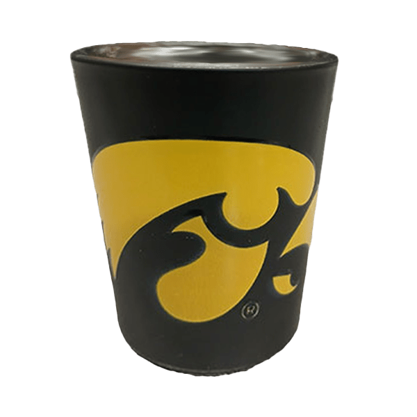 Iowa Hawkeyes Matte Collector Glass