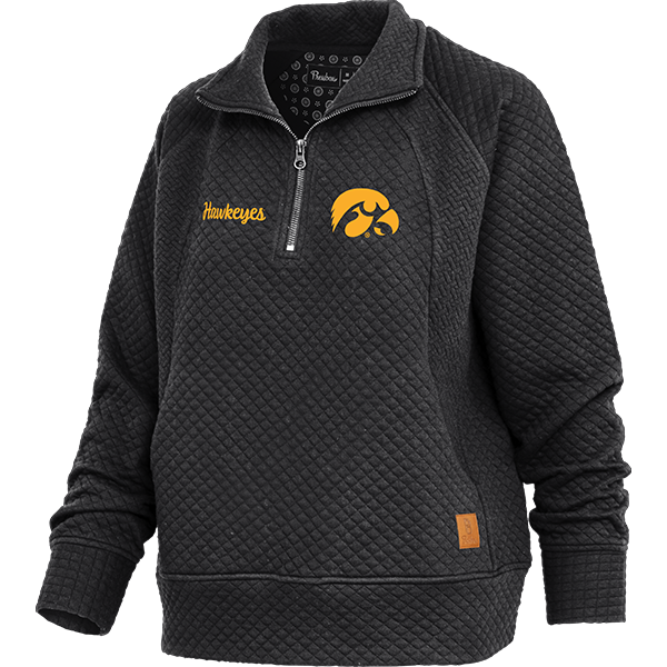 Iowa Hawkeyes Mini Quilt Northfork 1/4 Zip