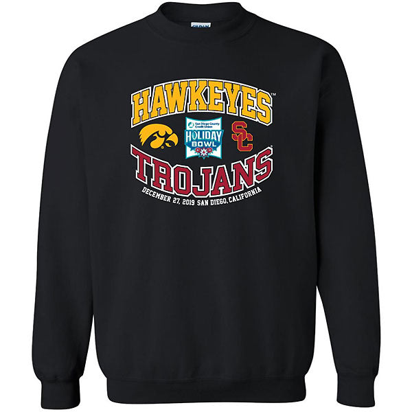 Iowa Hawkeyes Holiday Bowl Black Sweat