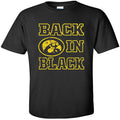 Iowa Hawkeyes Back in Black Tee