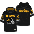 Iowa Hawkeyes Short Sleeve Hooded Youth Tee