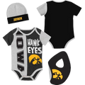 Iowa Hawkeyes Infant 3-Piece Gift Set