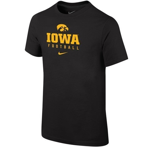 Iowa Hawkeyes Youth Team Issue Cotton Tee