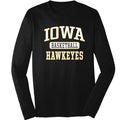 Iowa Hawkeyes Basketball Tee - Long Sleeve