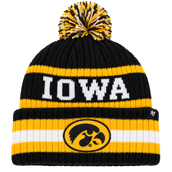 IOWA HAWKEYES BERING CUFF KNIT