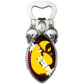 Iowa Hawkeyes Football Bottle Opener