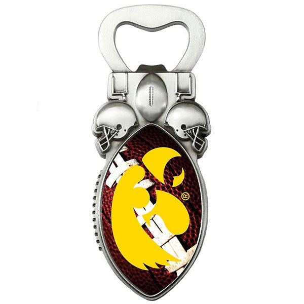 Iowa Hawkeyes Football Bottle Opener