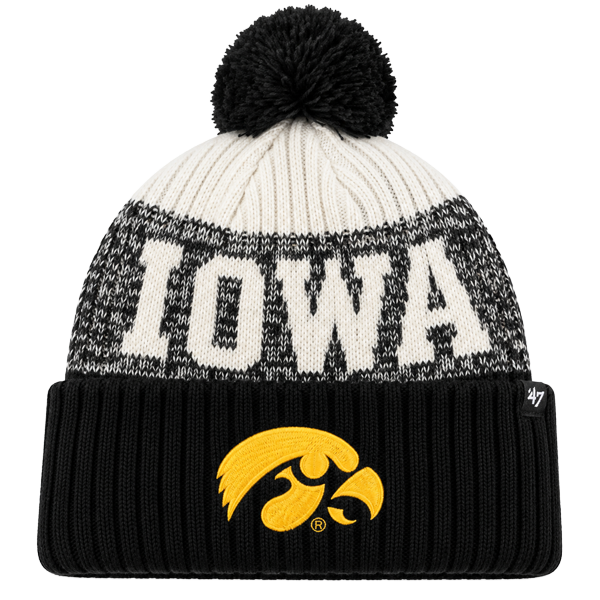 IOWA HAWKEYES BONE CHILL CUFF KNIT