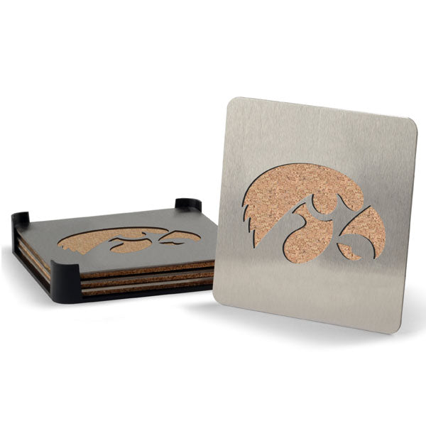 IOWA BOASTER SET OF 4 COASTERS
