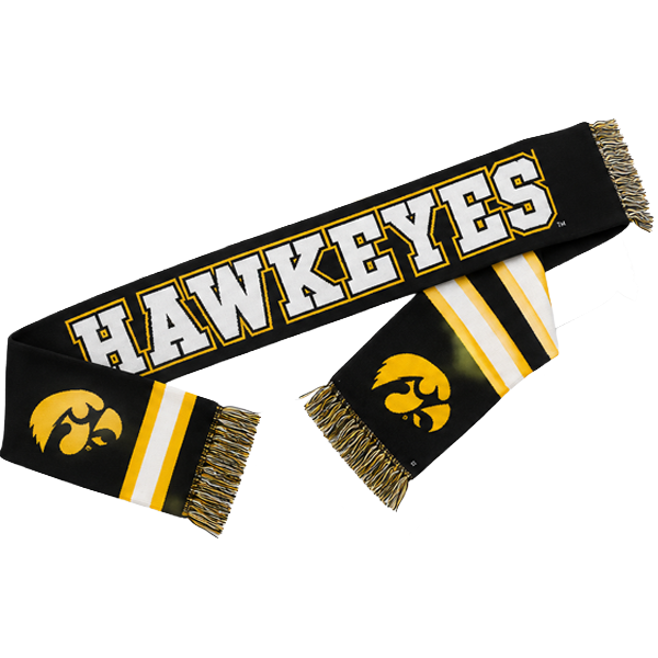 IOWA HAWKEYES BREAKAWAY SCARF