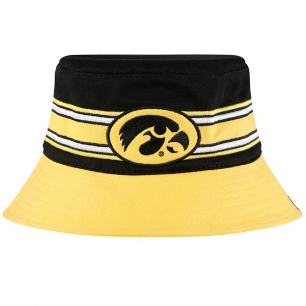 IOWA TEA STRIPE BUCKET HAT