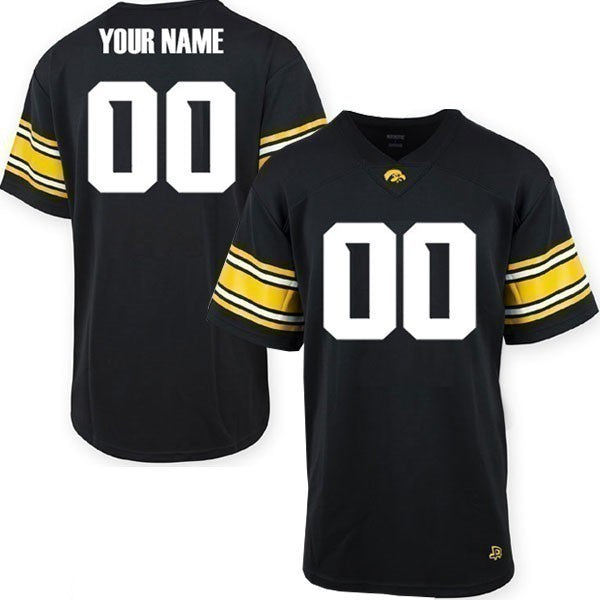 Iowa Hawkeyes Custom Youth Football Jersey