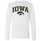 Iowa Hawkeyes Arch Logo Long Sleeve Tee