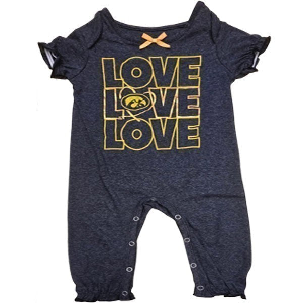 Iowa Hawkeyes Infant Fleet Romper