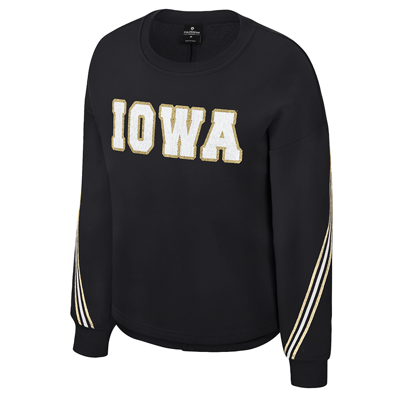 Iowa Hawkeyes Sydney Chenille Crew