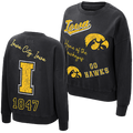 Iowa Hawkeyes Portia Vintage Crew