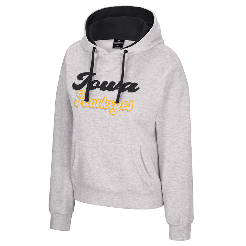 Iowa Hawkeyes SUGAR Embossed Hoodie