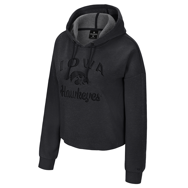 Iowa Hawkeyes Corner Tonal Hoodie