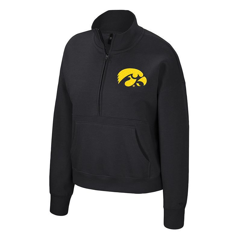 Iowa Hawkeyes Claire 1/2 Zip Fleece