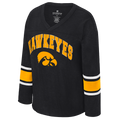 Iowa Hawkeyes Fire! LS Sequins Tee