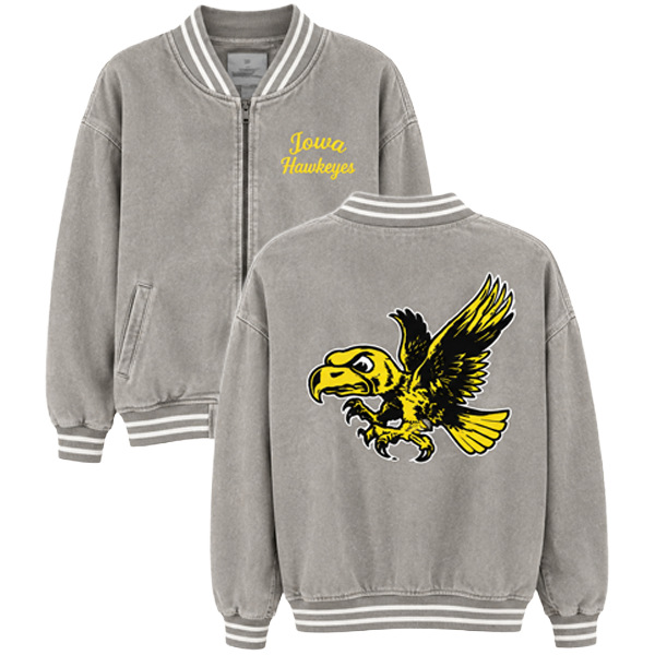 Iowa Hawkeyes Andy Full Zip Corduroy Jacket