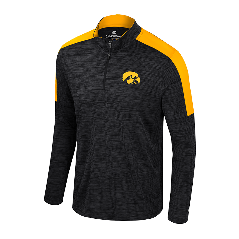Iowa Hawkeyes Consistency 1/4 Zip Windshirt