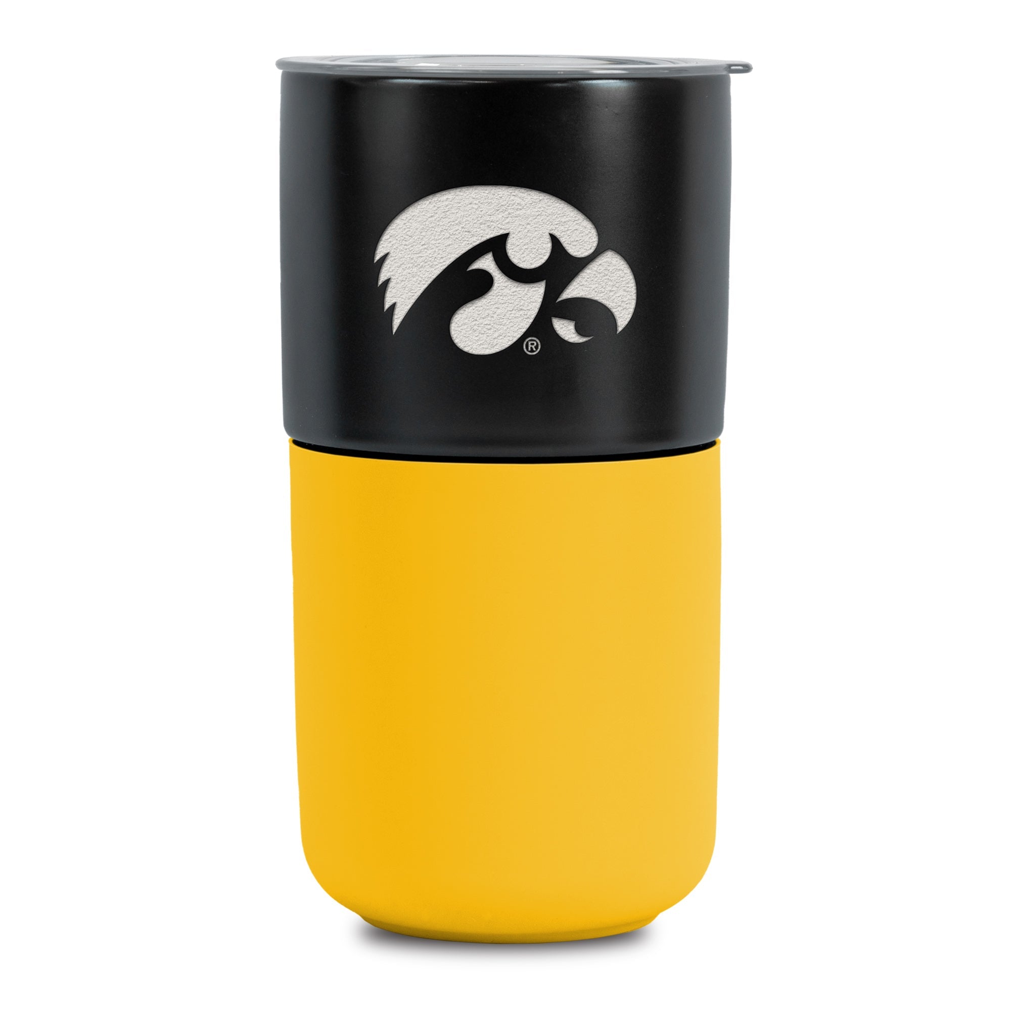 IOWA HAWKEYES 2-TONE-TUMBLER