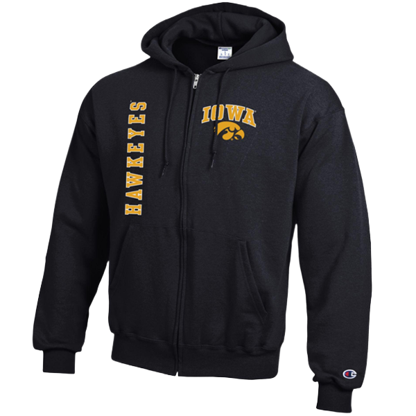 Iowa Hawkeyes Full Zip Hoodie