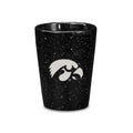 Iowa Hawkeyes Speckled Ceramic Shot Glass