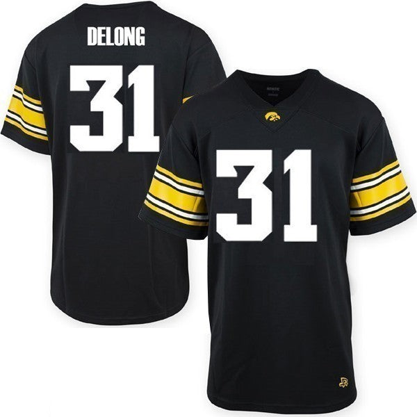 Iowa Hawkeyes Custom Youth Football Jersey