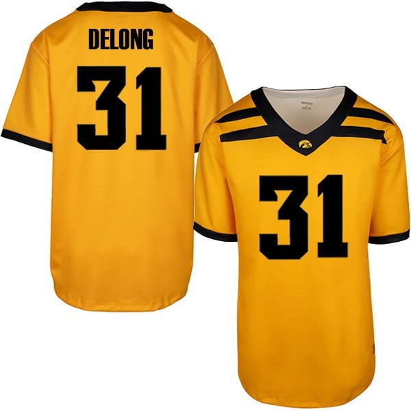 Iowa Hawkeyes Custom Youth Football Jersey