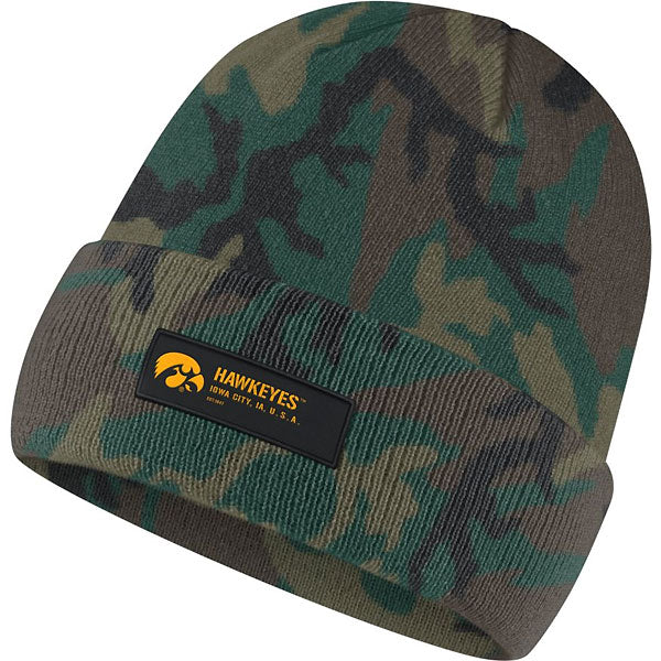 Iowa Hawkeyes Military Beanie