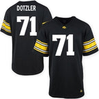 Iowa Hawkeyes Custom Youth Football Jersey