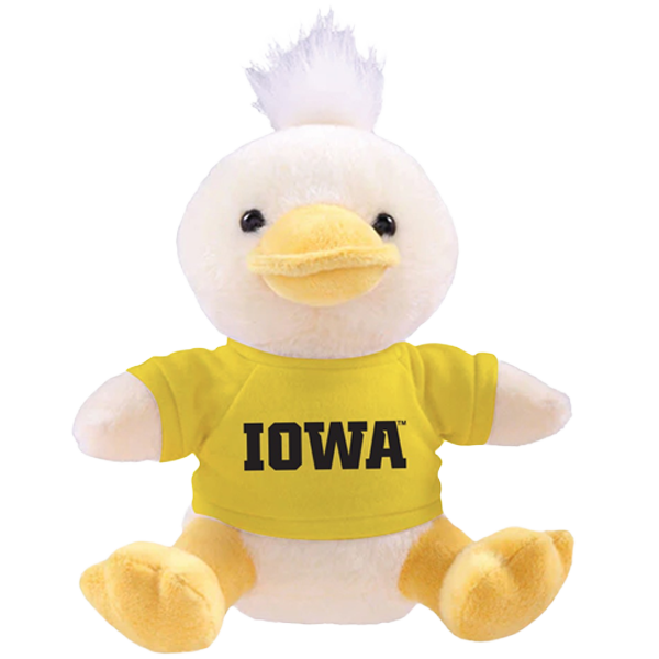 IOWA HAWKEYES 8" DUCK BEAN BUDDIES