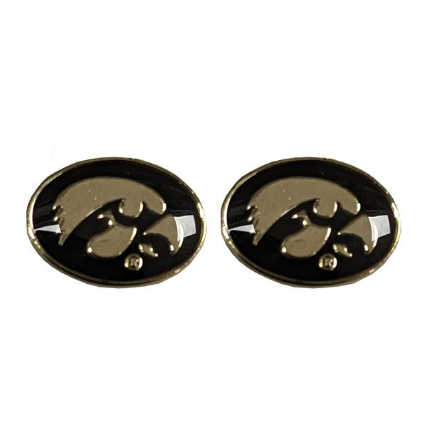 Iowa Hawkeyes Post Earrings