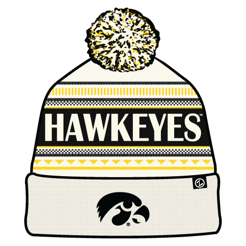 IOWA HAWKEYES THE GANG FATHOM KNIT HAT