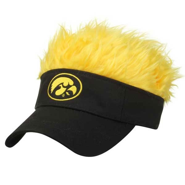 Iowa Hawkeyes Flair Hair Visor