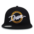 Iowa Hawkeyes Circle Print Black Hat