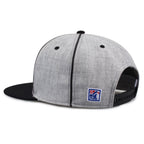 Iowa Hawkeyes Twill Circle Grey Hat