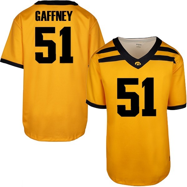Iowa Hawkeyes Custom Youth Football Jersey