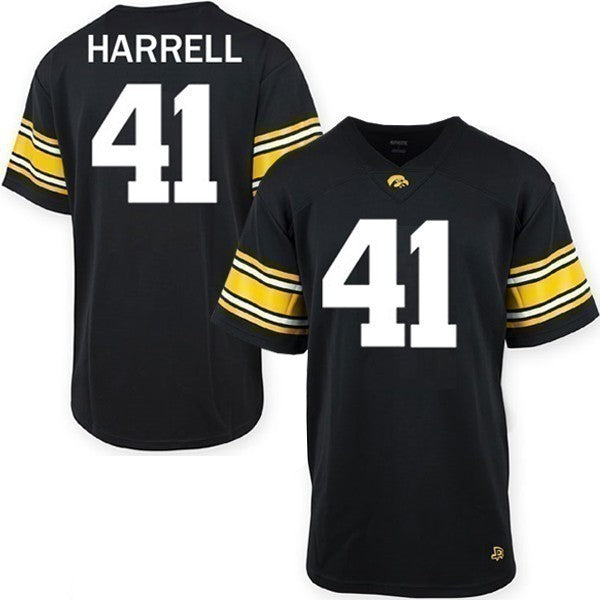Iowa Hawkeyes Custom Youth Football Jersey