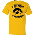 Iowa Hawkeyes Wrestling Tigerhawk Shirt - Short Sleeve