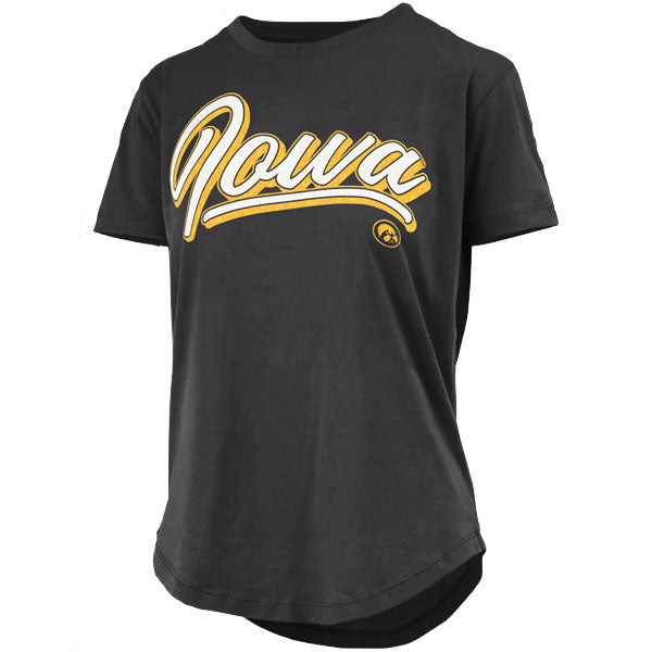 Glitter Rounded Bottom Tee