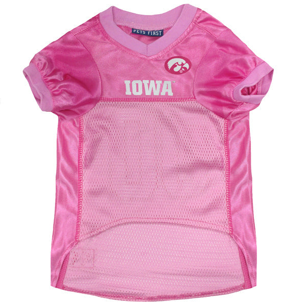 Iowa Hawkeyes Pink Pet Jersey