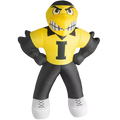IOWA HAWKEYES INFLATABLE HERKY