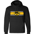 Iowa Hawkeyes Mesh Stripe Hoodie