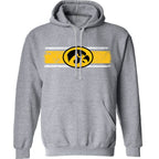 Iowa Hawkeyes Mesh Stripe Hoodie