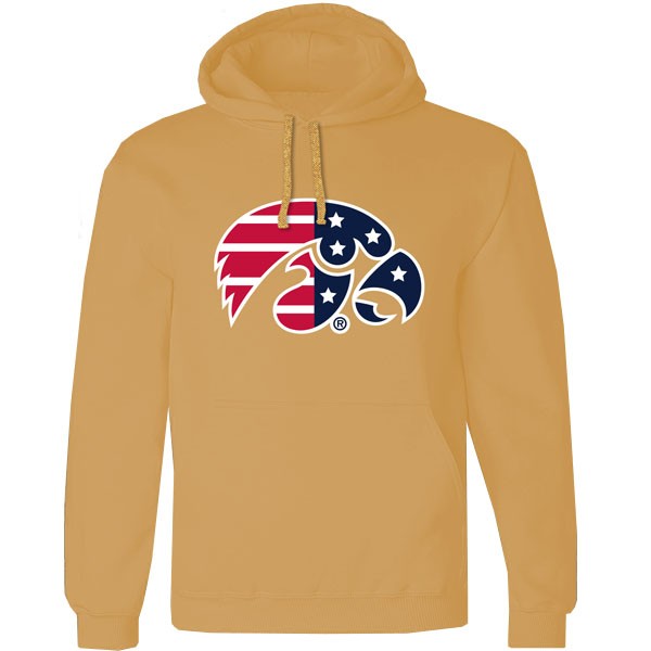 Iowa Hawkeyes Patriotic Hoodie
