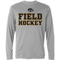 Iowa Hawkeyes Field Hockey Grey Tee - Long Sleeve